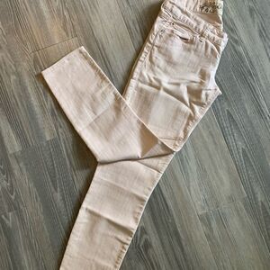 Express pale pink jegging size 4